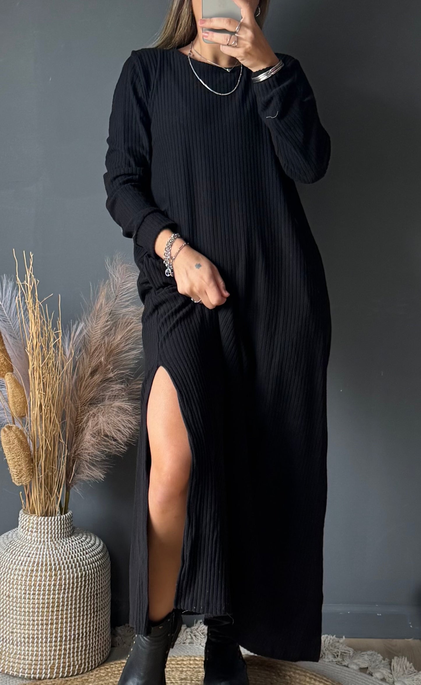 Vestido morley grueso