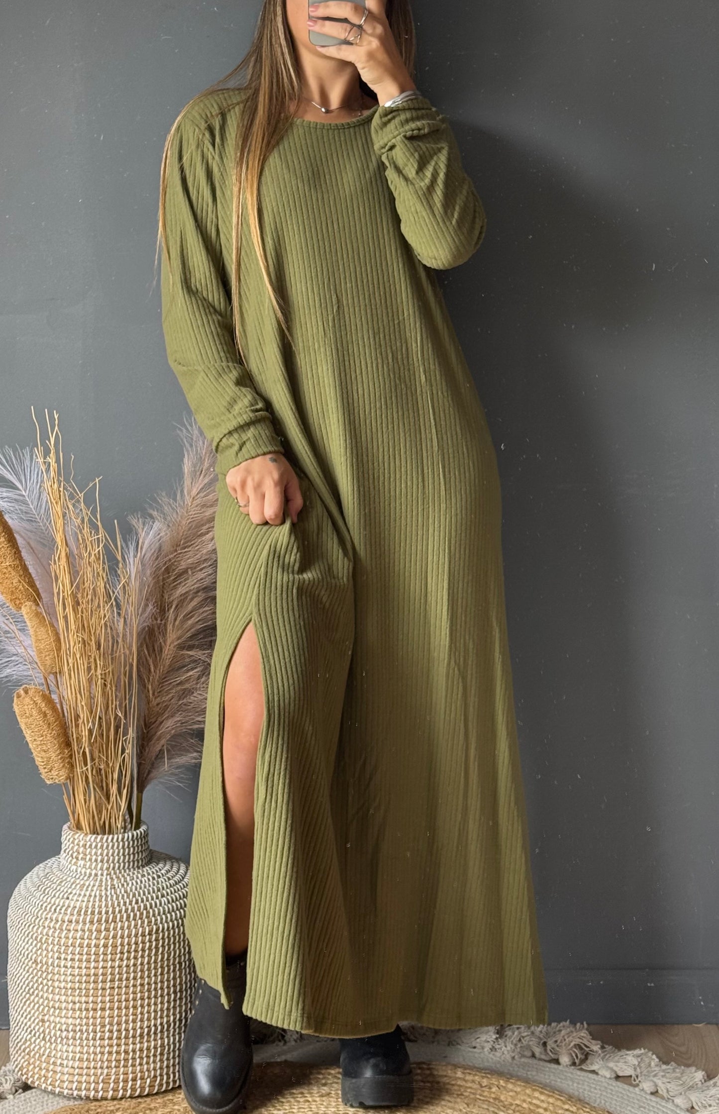 Vestido morley grueso