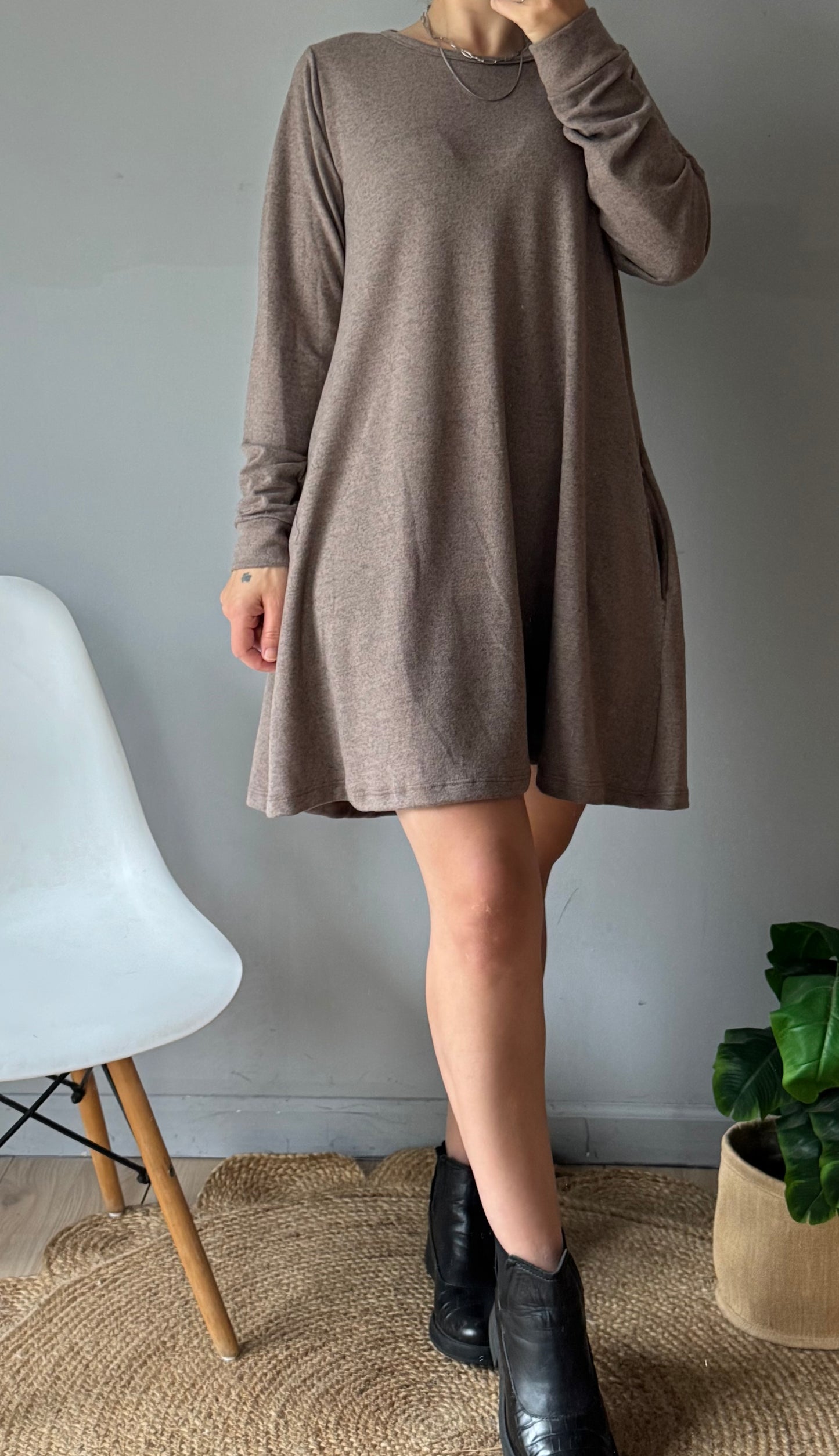 Vestido lanilla