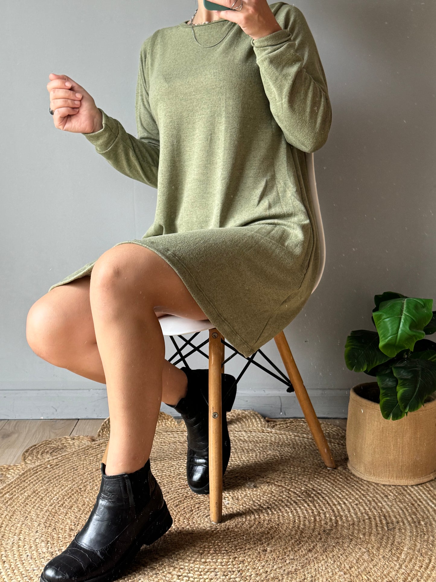 Vestido lanilla