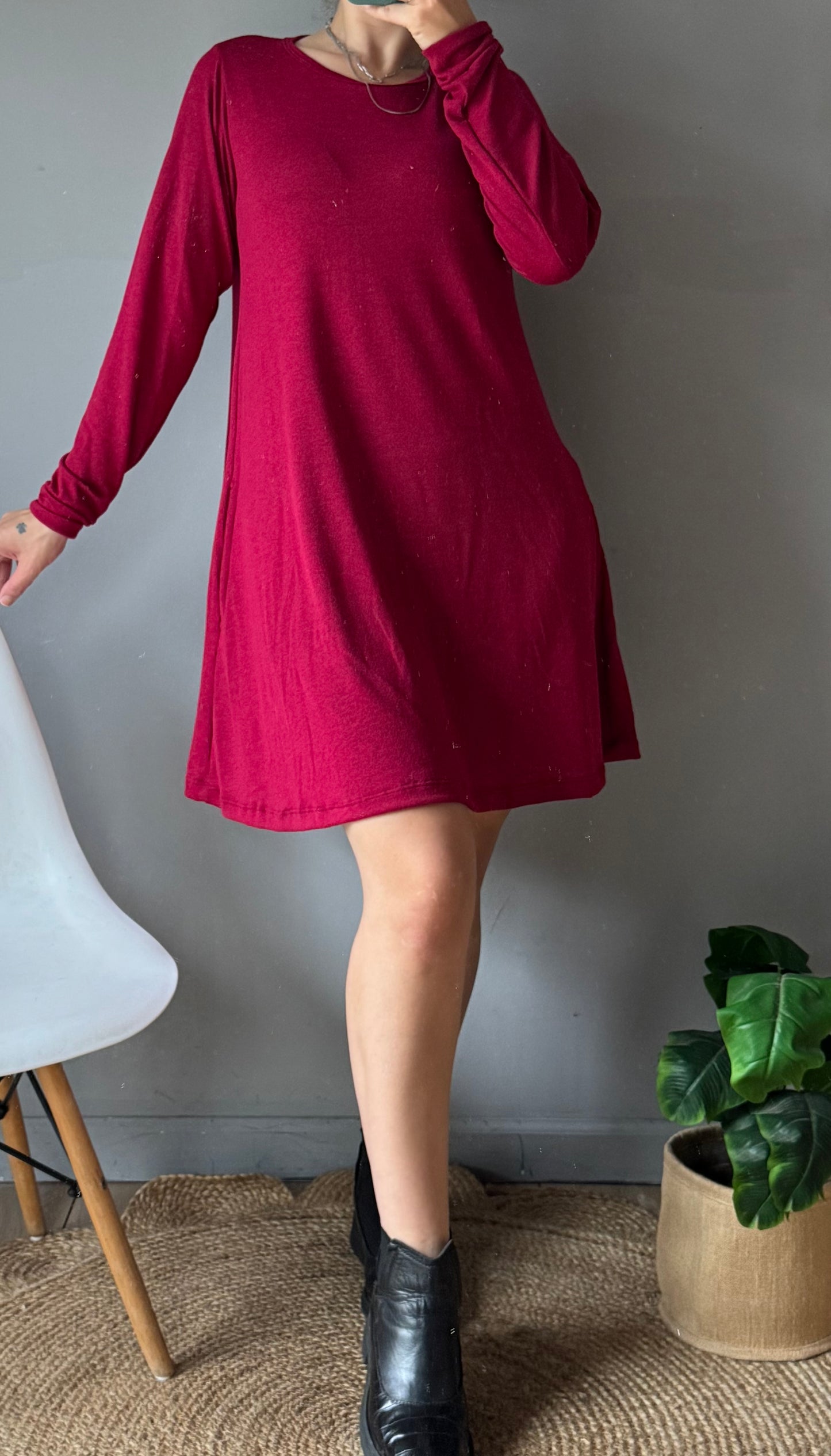 Vestido lanilla