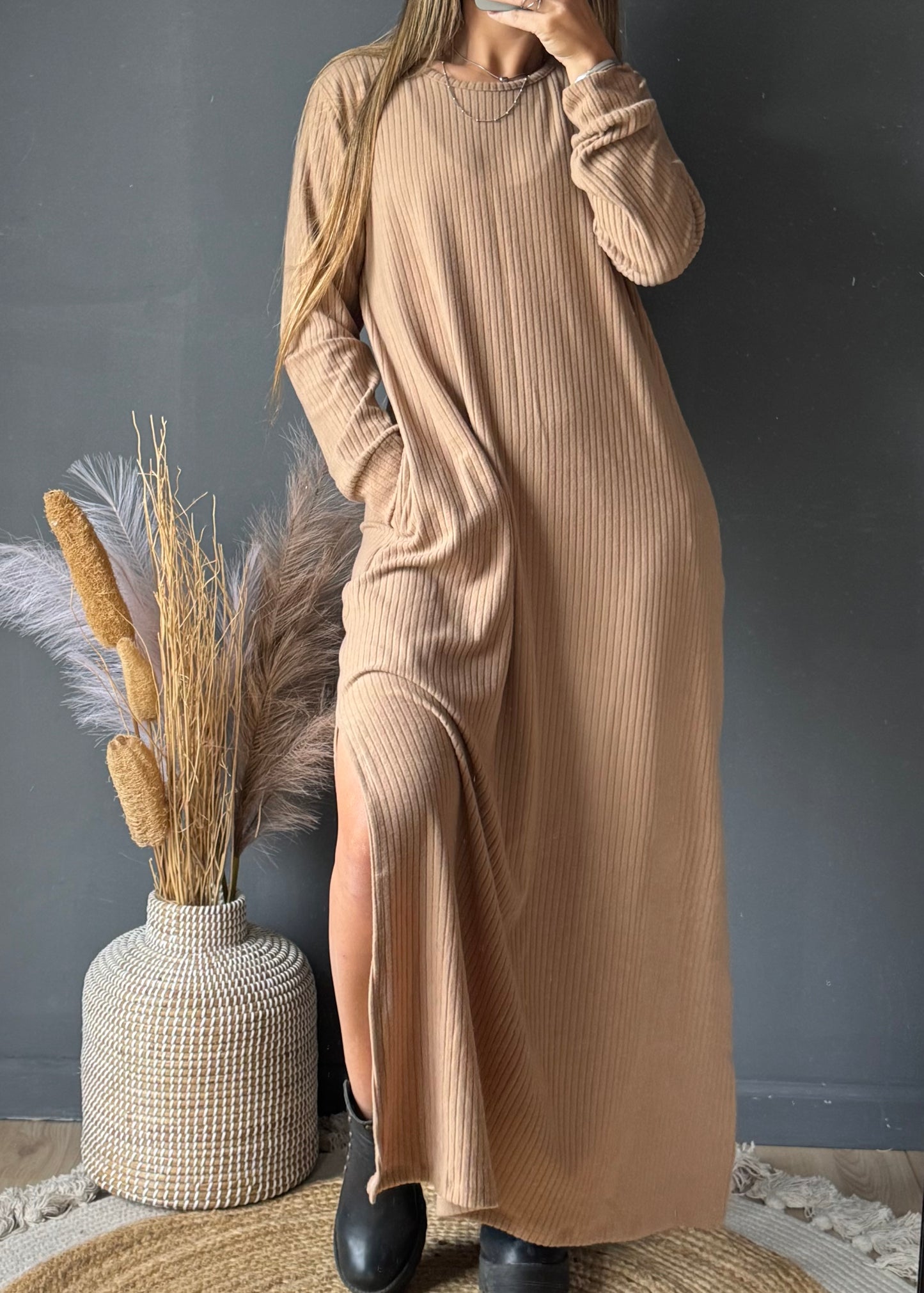 Vestido morley grueso