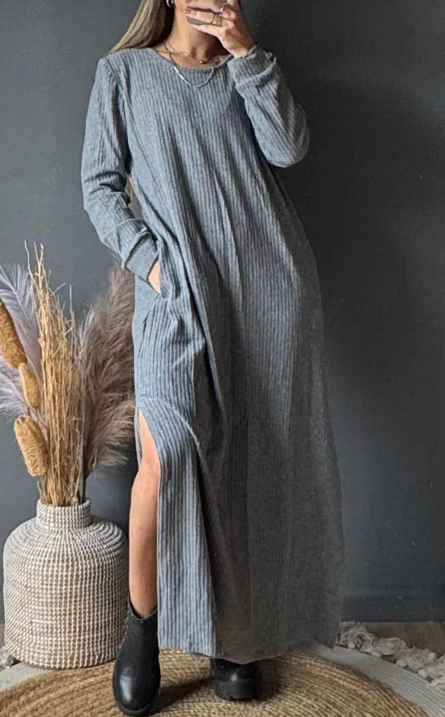 Vestido morley grueso