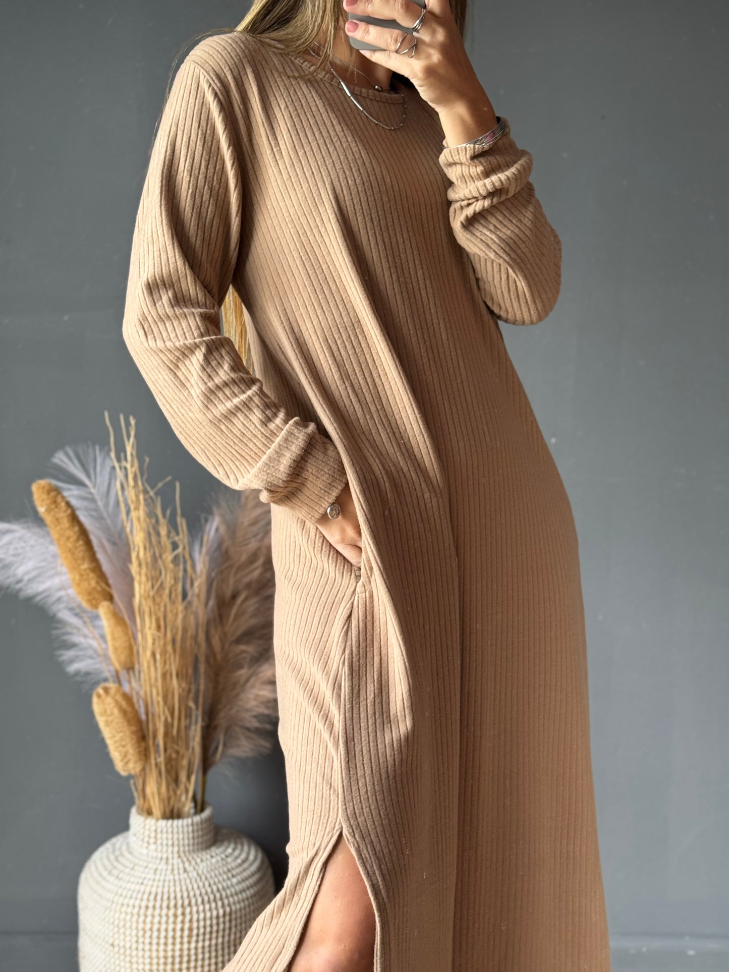 Vestido morley grueso