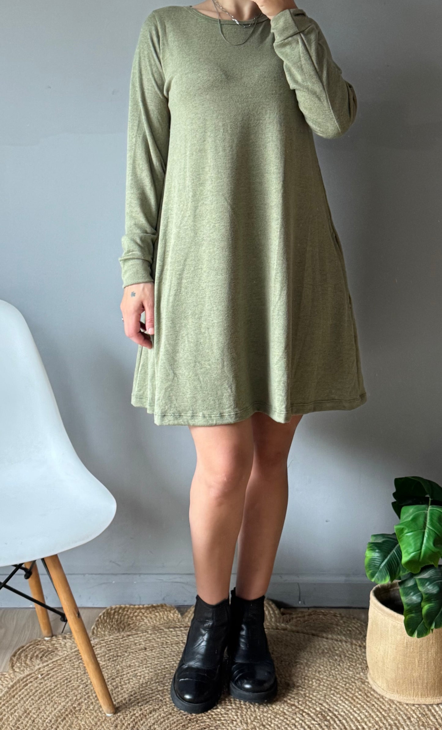 Vestido lanilla